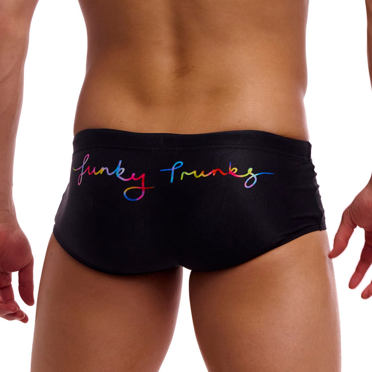 Funky Trunks Badehose Herren Sidewinder Trunk Pride Alive