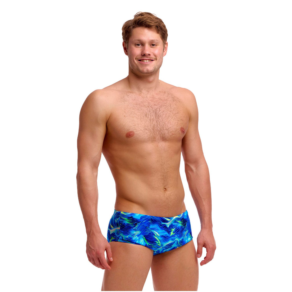 Funky Trunks Badehose Herren Sidewinder Trunk Storm Chaser
