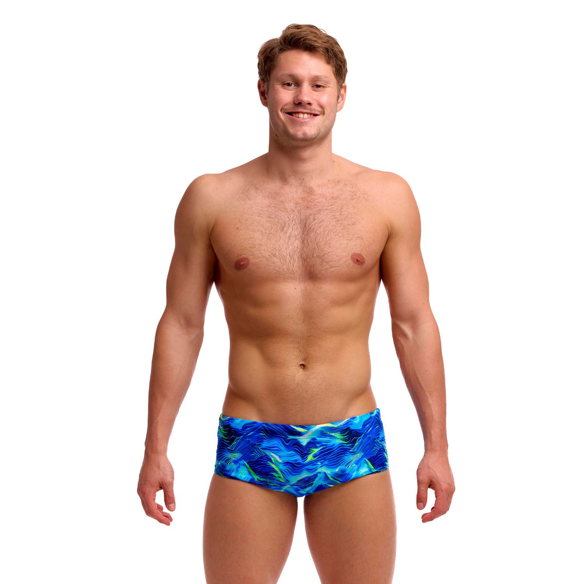 Funky Trunks Badehose Herren Sidewinder Trunk Storm Chaser
