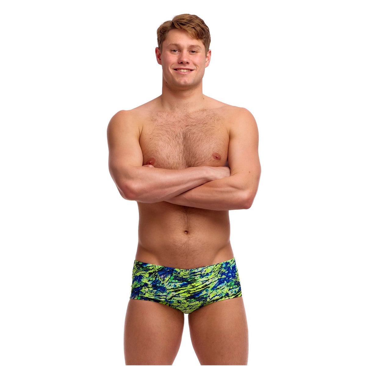 Funky Trunks Badehose Herren Scaled Back