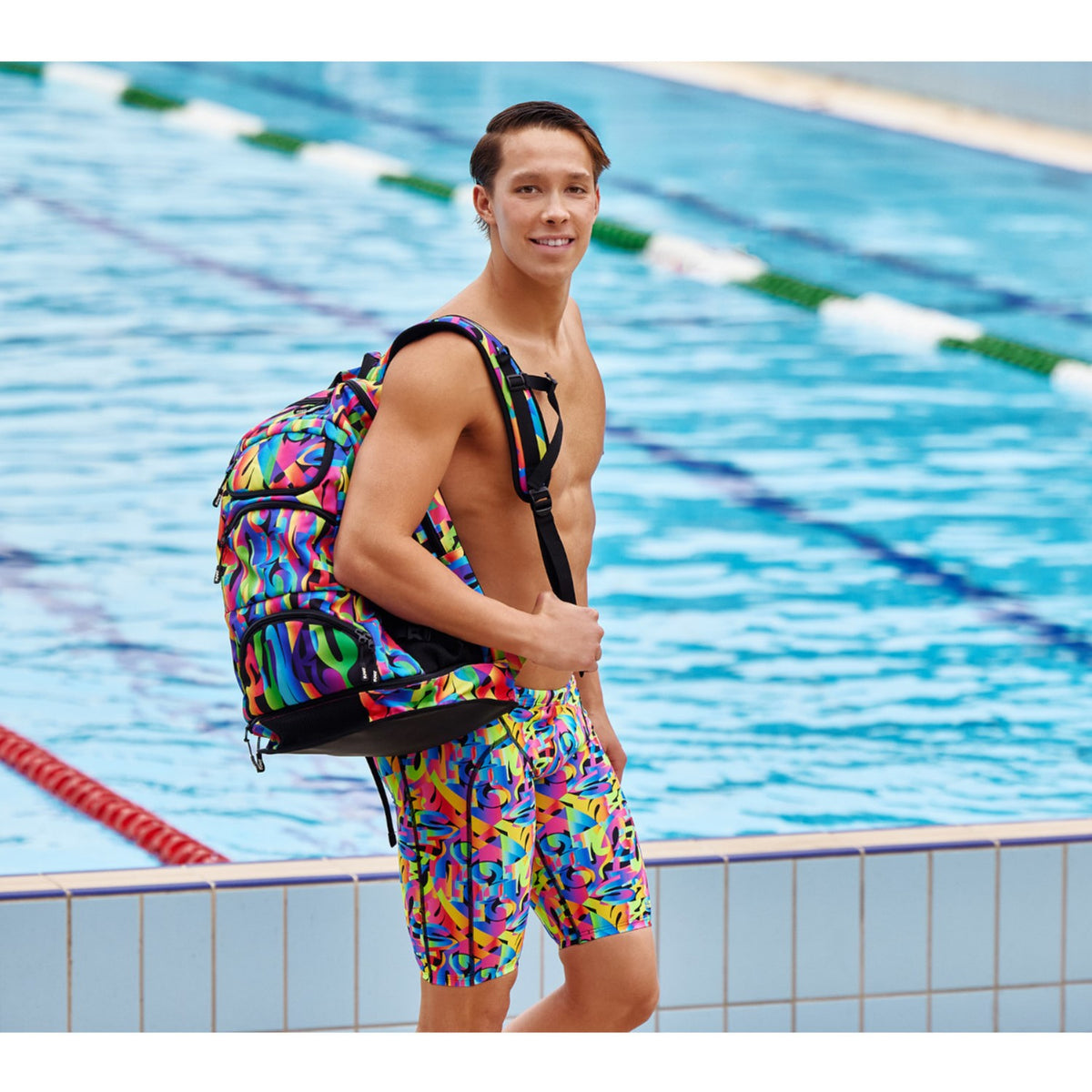 Funky Trunks Colour Funk Jammer Badehose Herren