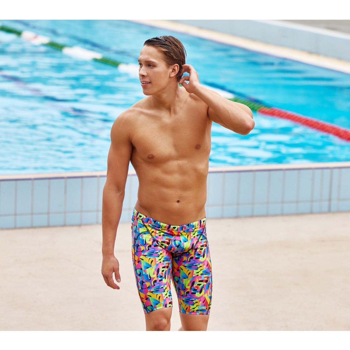 Funky Trunks Colour Funk Jammer Badehose Herren