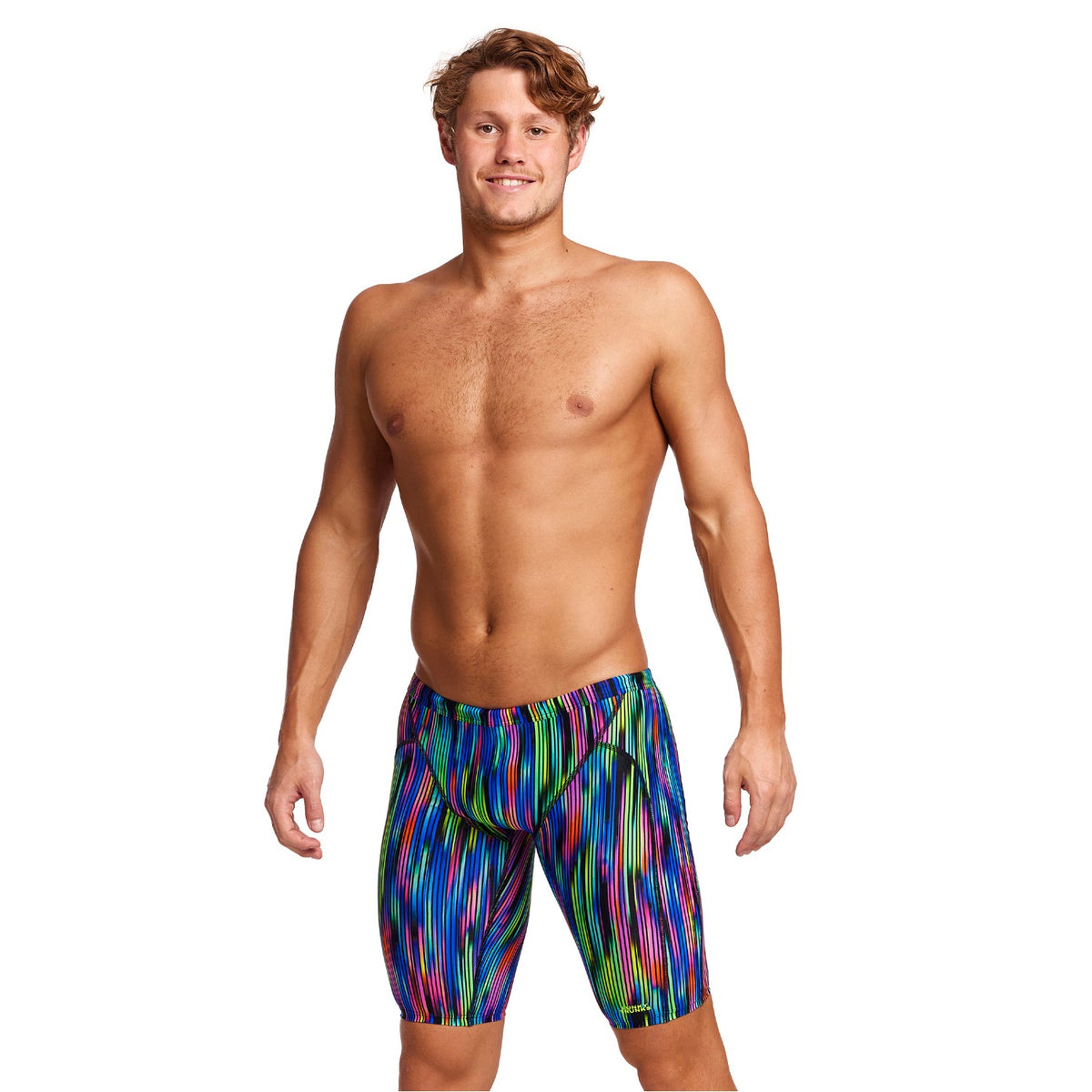 Funky Trunks Jammer Badehose Herren Rain Down