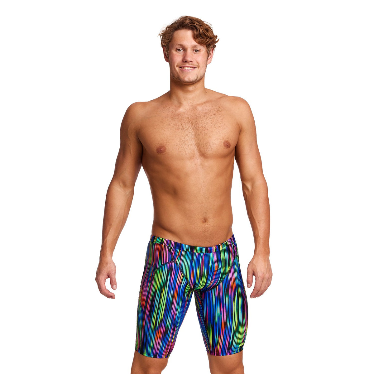 Funky Trunks Jammer Badehose Herren Rain Down