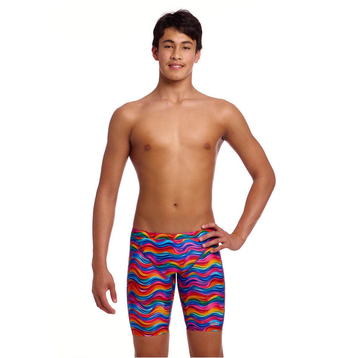 Funky Trunks Jammer Badehose für Jungen Plastic Fantastic