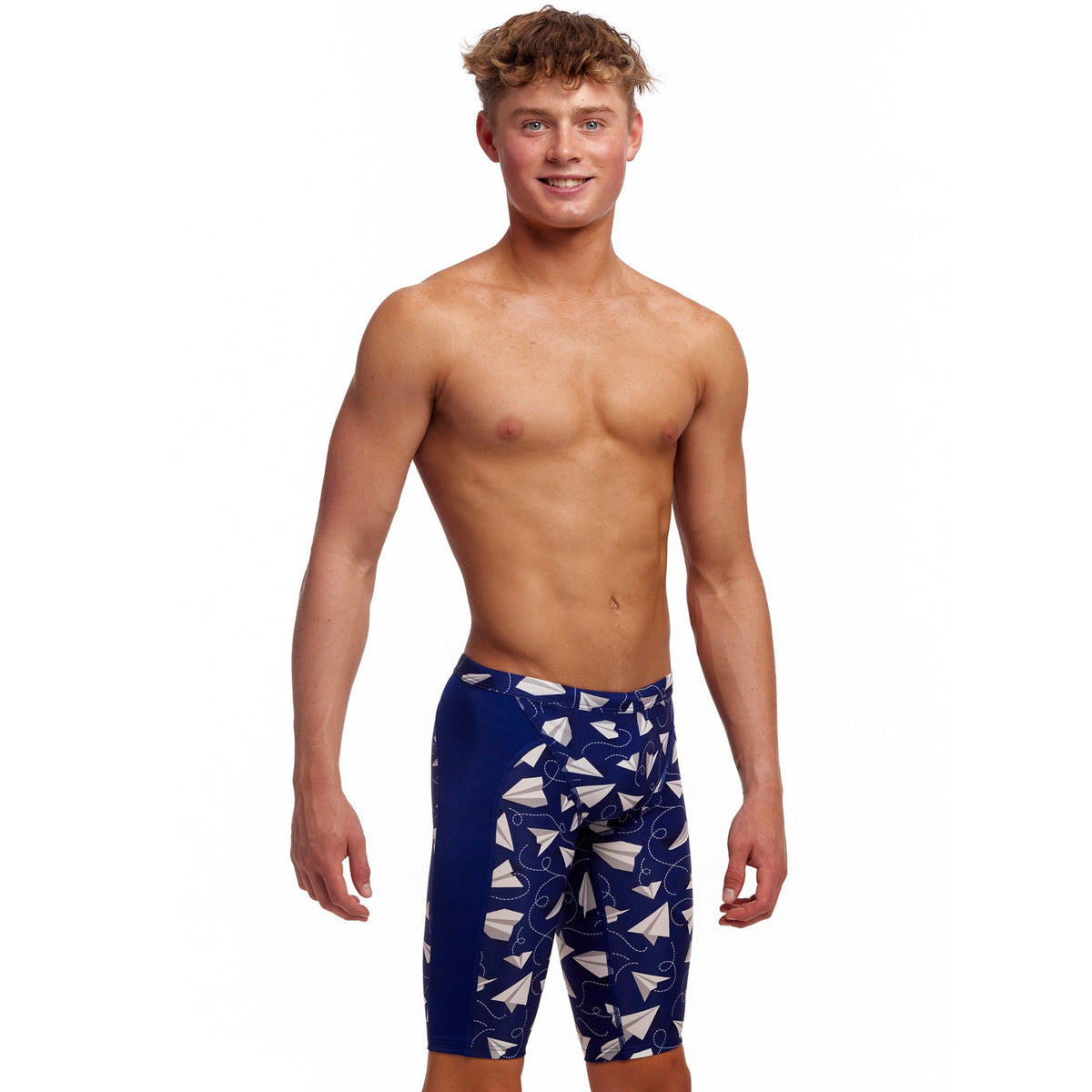 Funky Trunks Paper Plain Jammer Badehose Jungen