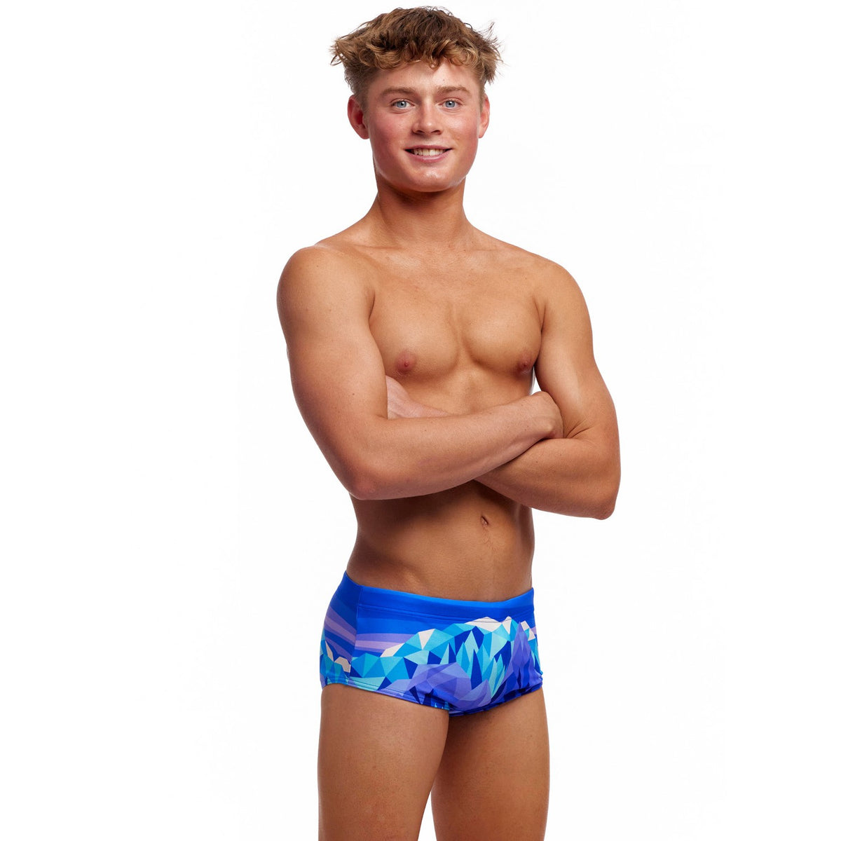 Funky Trunks Remarkables Badehose Herren Sidewinder Trunk