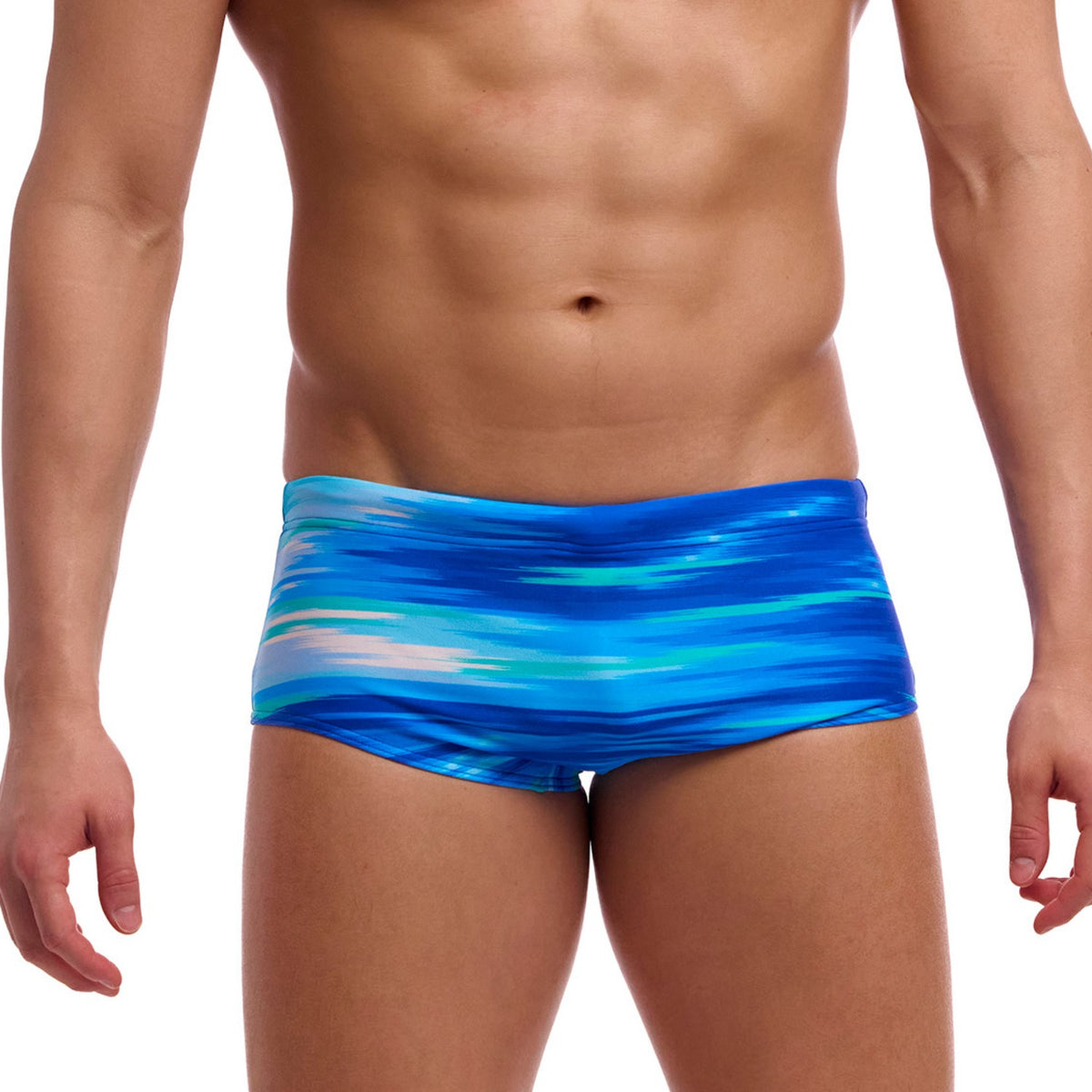 Funky Trunks Badehose Herren Sidewinder Trunk Sea Breeze