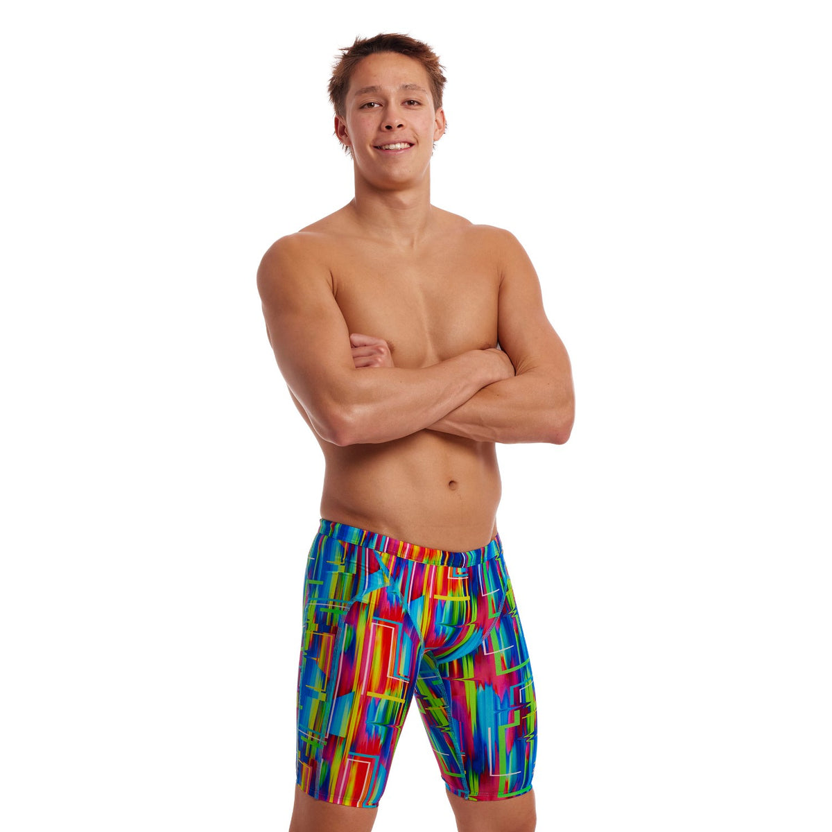 Funky Trunks The Glitch Jammer Badehose Herren