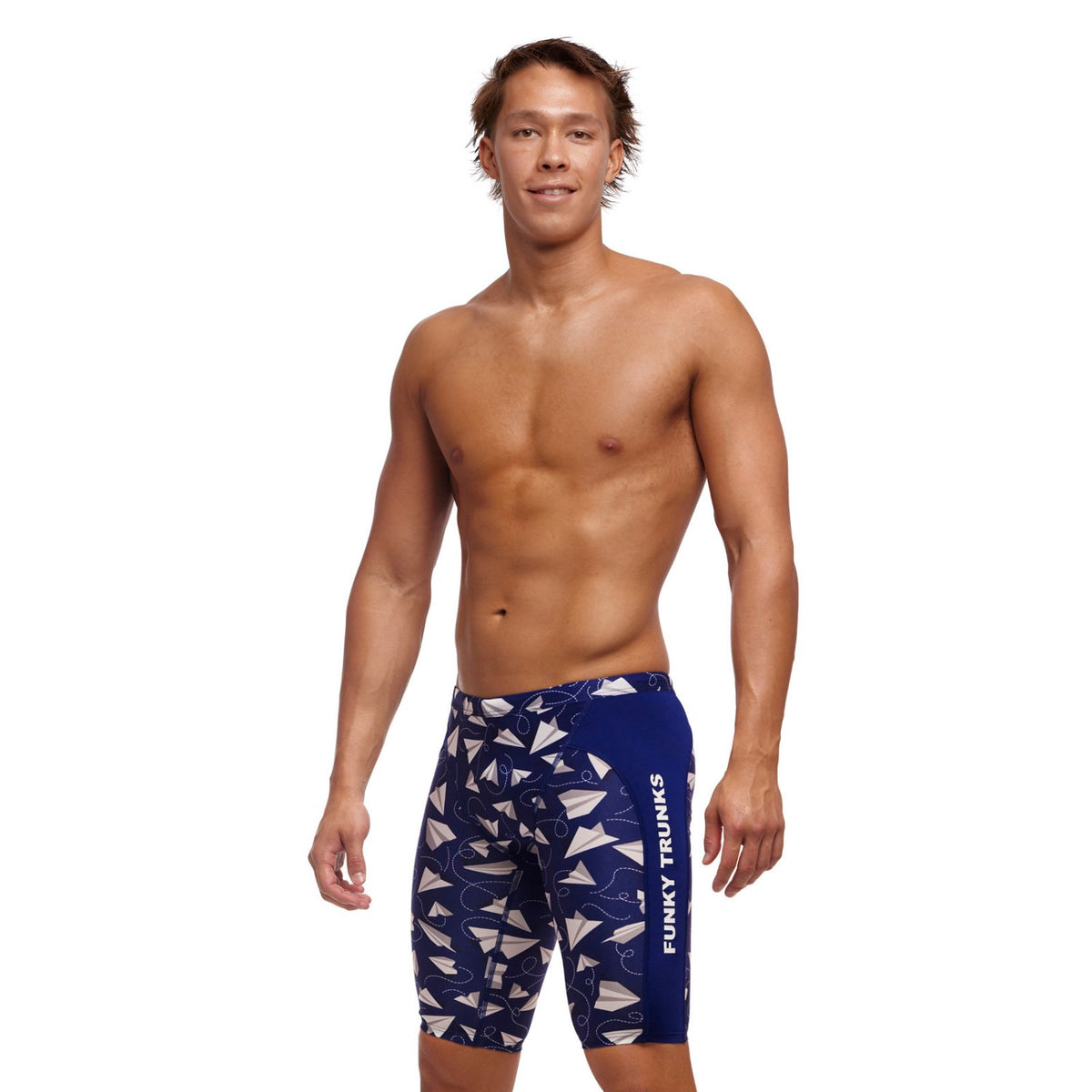 Funky Trunks Paper Plain Jammer Badehose Herren