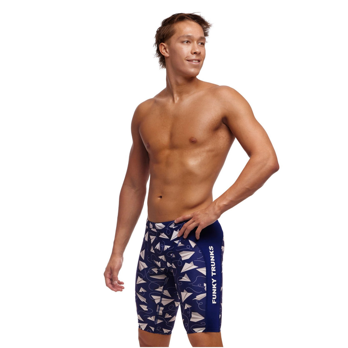 Funky Trunks Paper Plain Jammer Badehose Herren