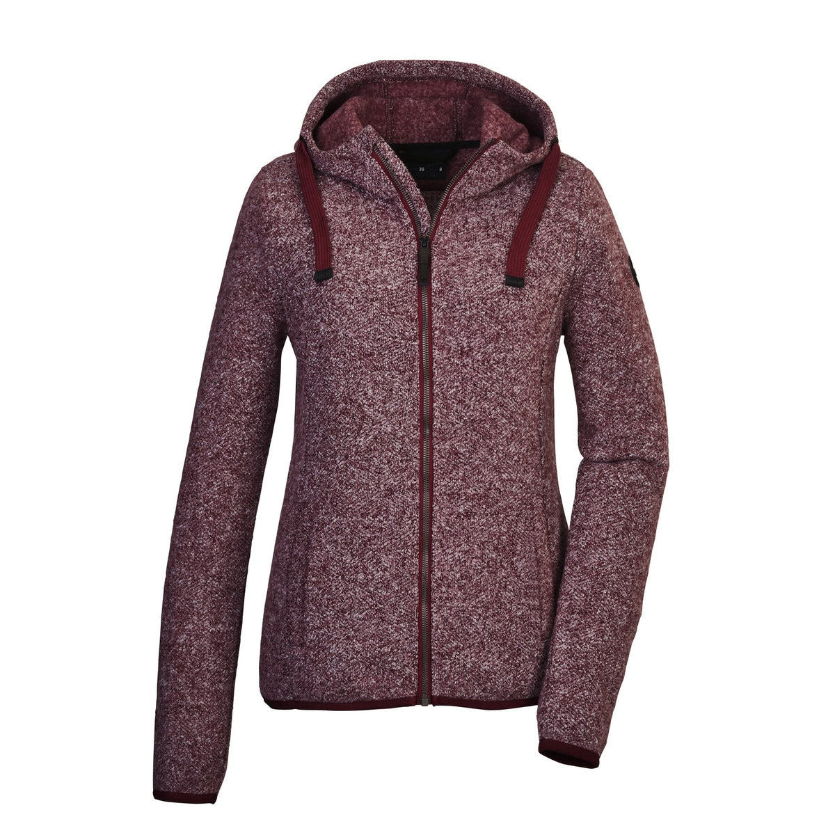 G.I.G.A. DX Strickfleecejacke in Jacquard Optik für Damen