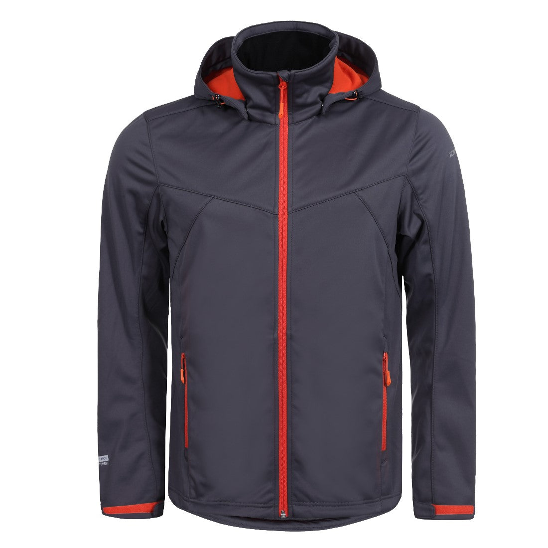 Icepeak Softshelljacke Lukas für Herren mit abnehmbarer Kapuze