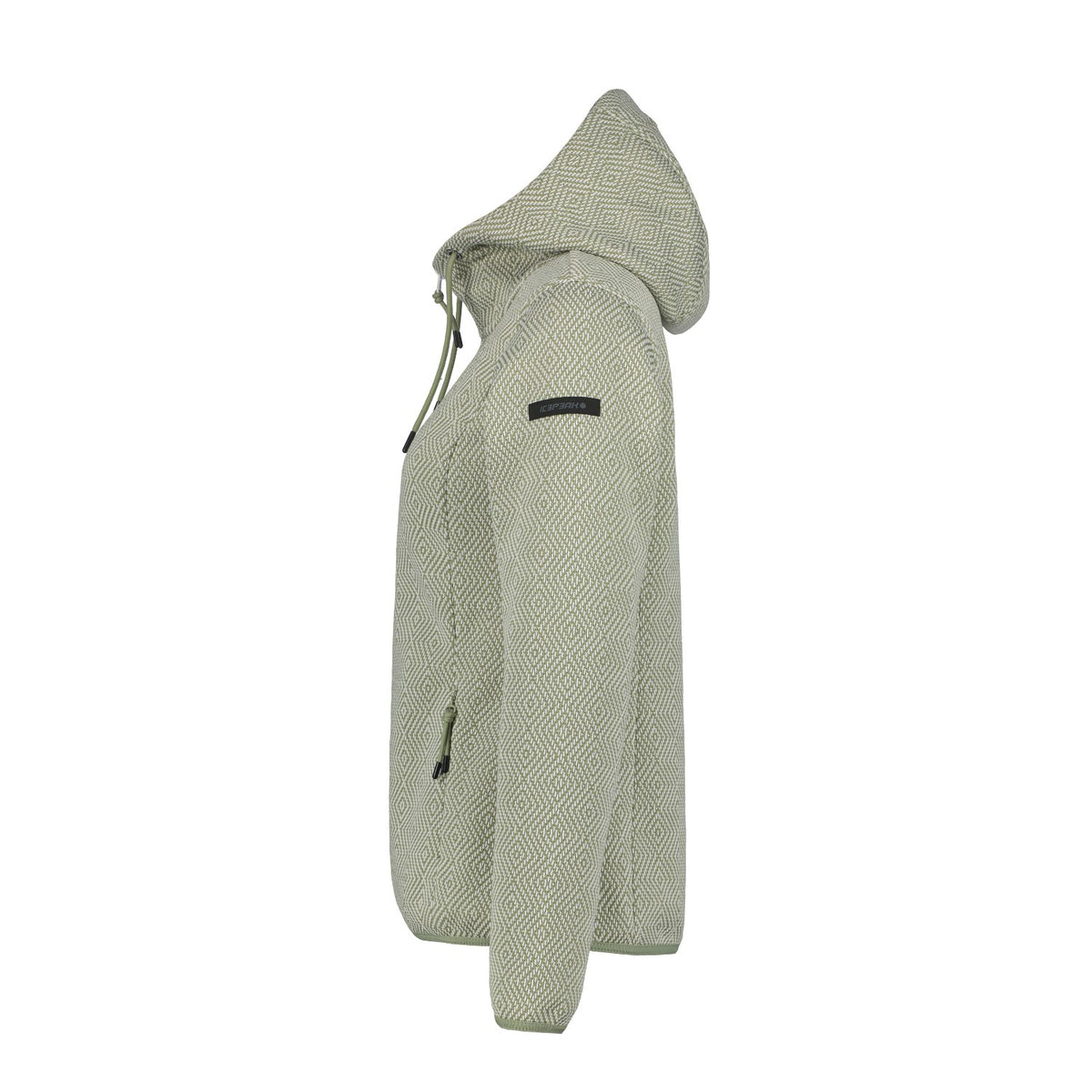 Icepeak Adrian Strickfleecejacke Damen mit Kapuze