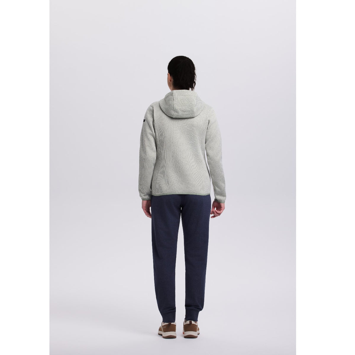 Icepeak Adrian Strickfleecejacke Damen mit Kapuze