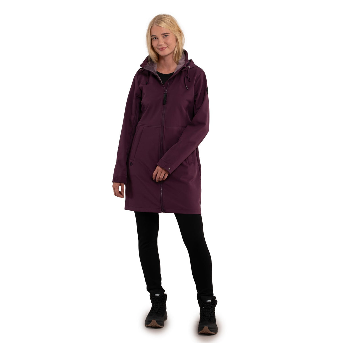 Icepeak Agaram Softshellmantel Damen mit Kapuze
