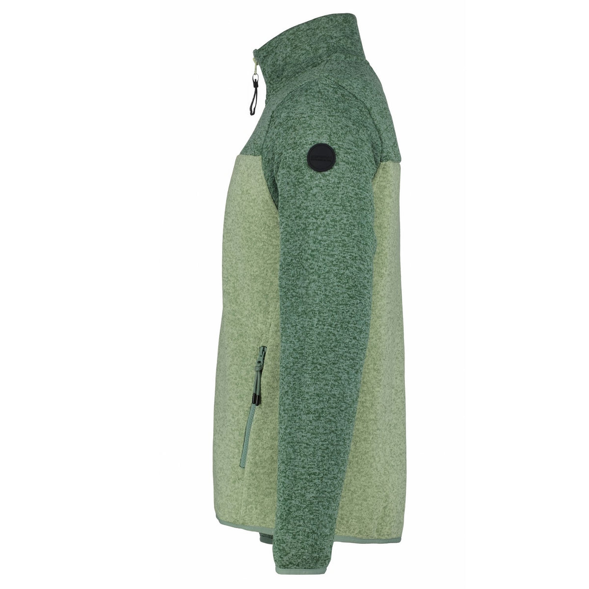 Icepeak Agen Strickfleecejacke Herren ohne Kapuze