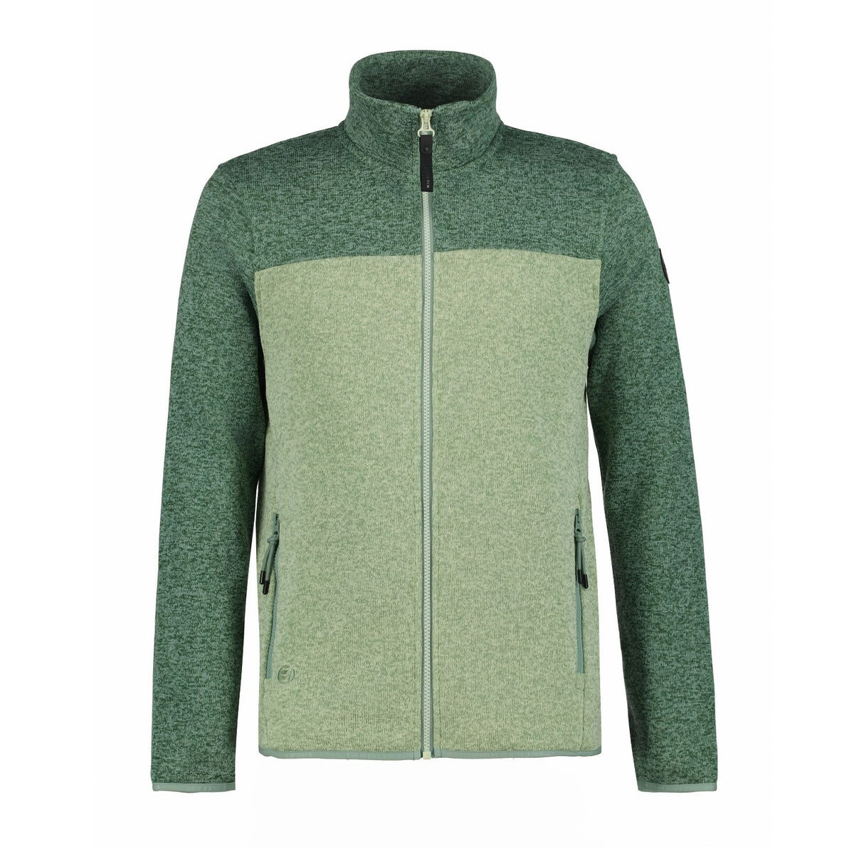 Icepeak Agen Strickfleecejacke Herren ohne Kapuze