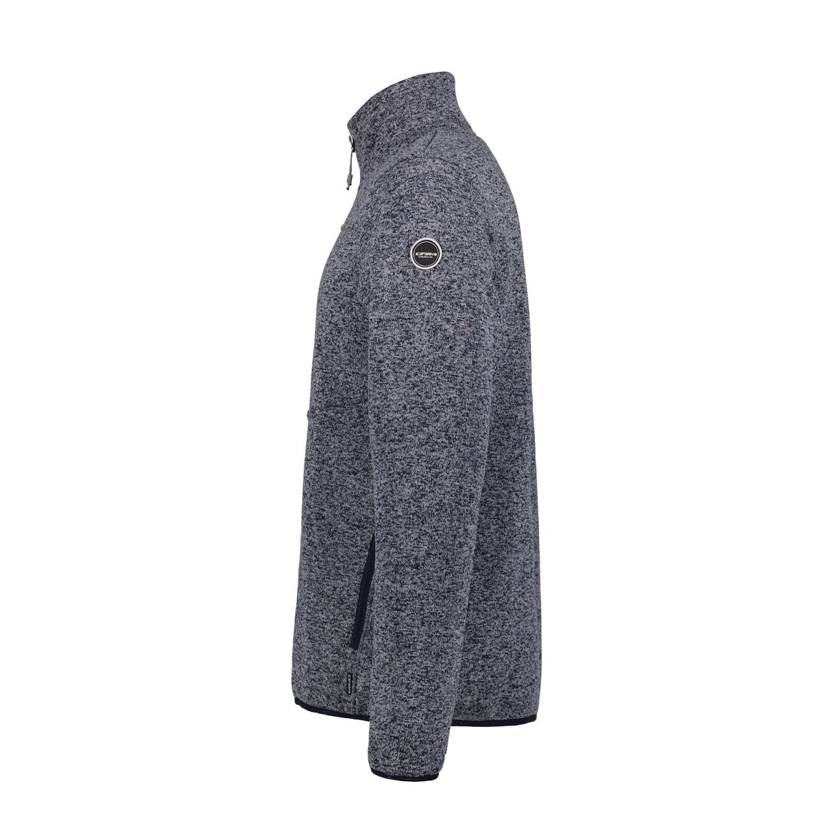 Icepeak Agen Strickfleecejacke Herren ohne Kapuze
