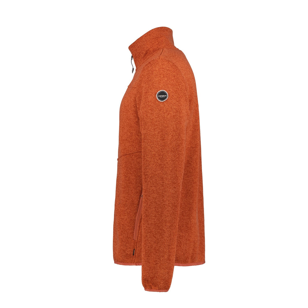 Icepeak Agen Strickfleecejacke Herren ohne Kapuze