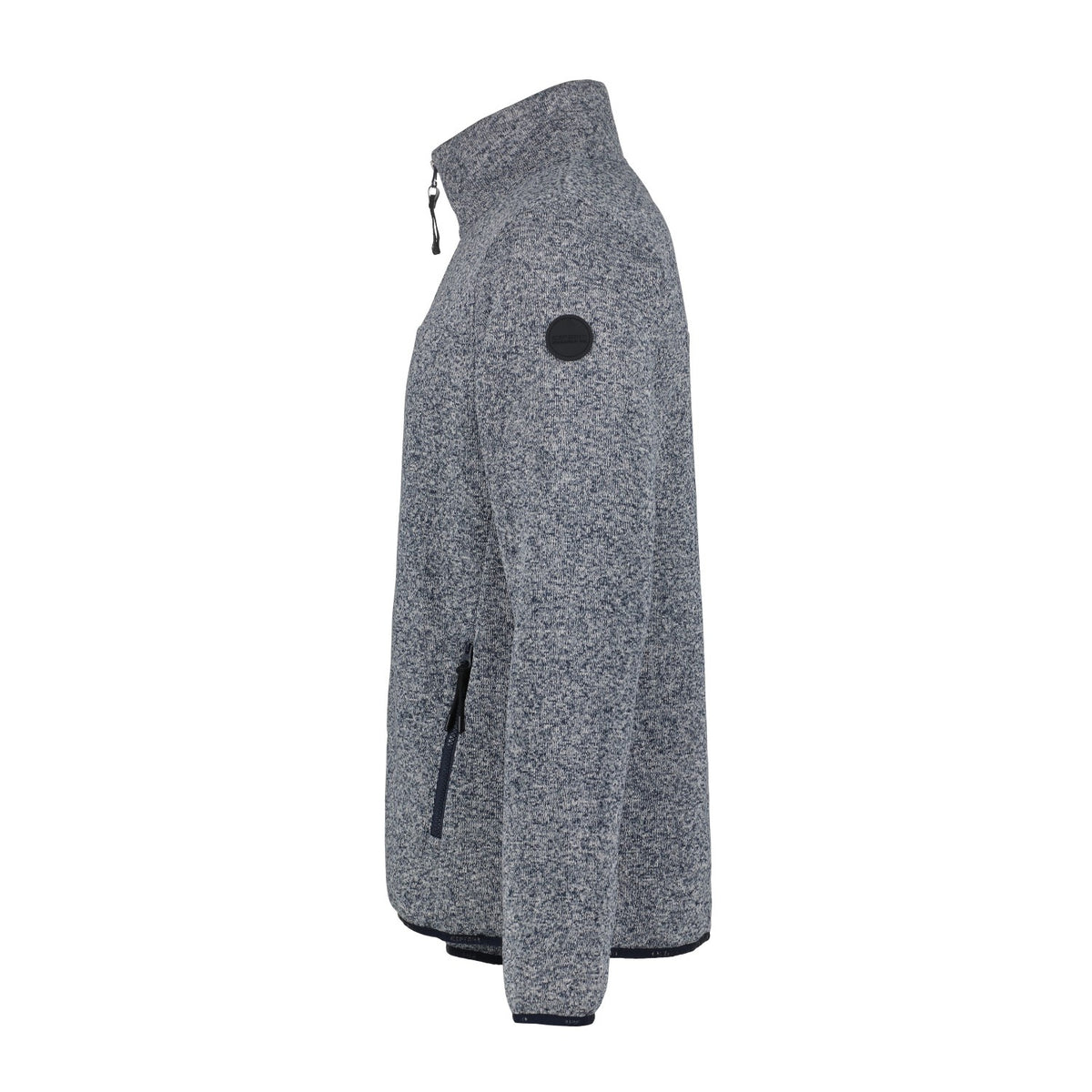 Icepeak Agen Strickfleecejacke Herren ohne Kapuze