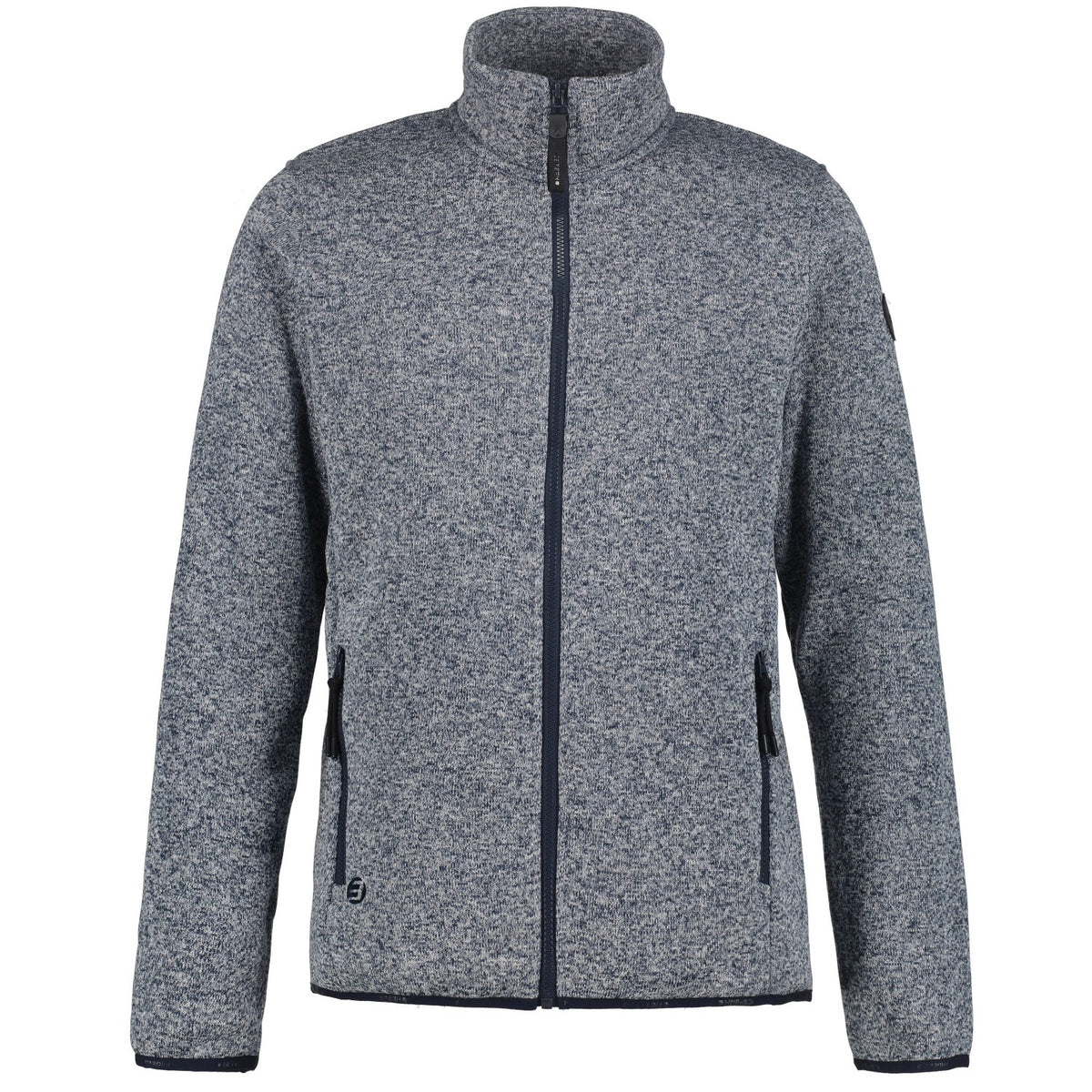 Icepeak Agen Strickfleecejacke Herren ohne Kapuze