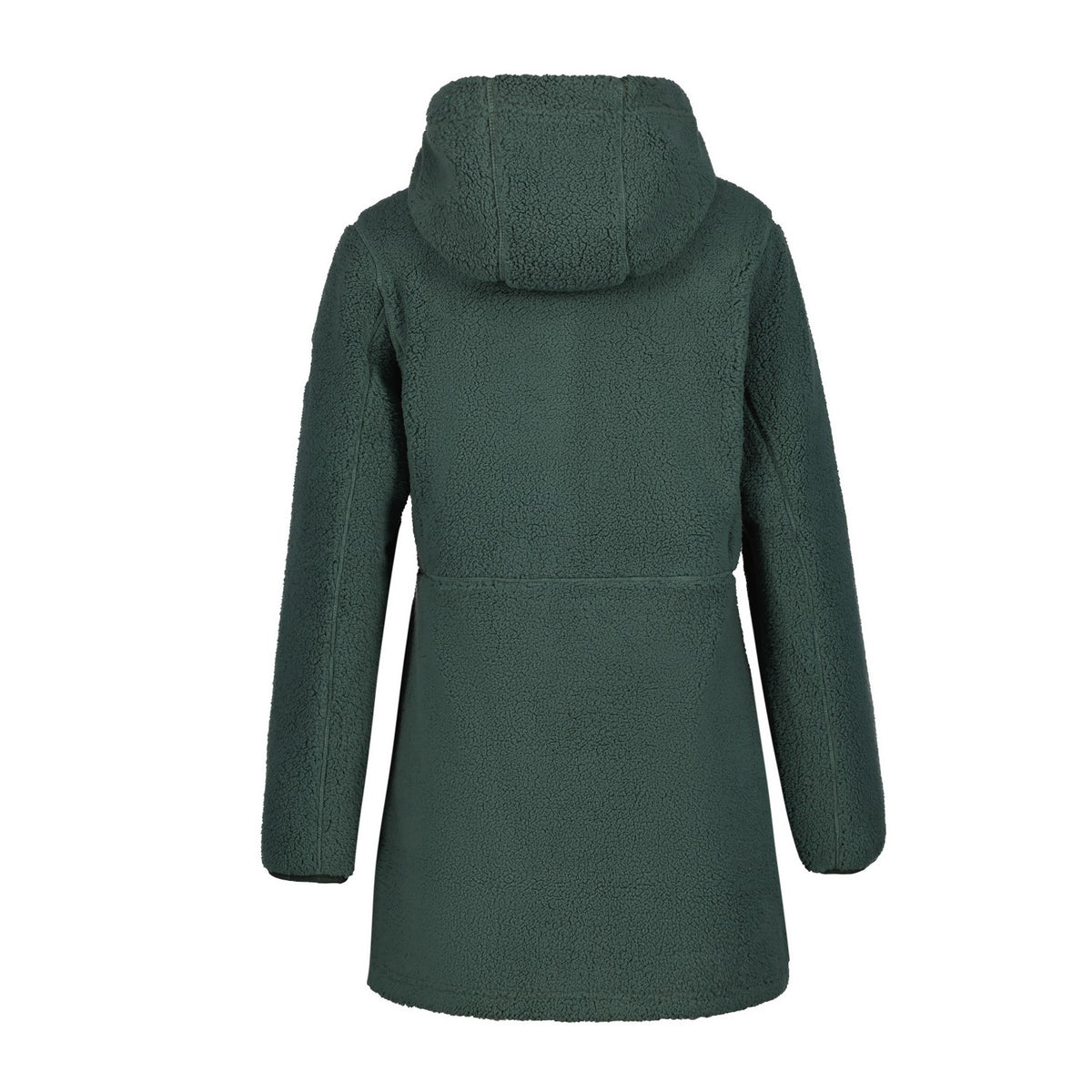 Icepeak Agra Fleecejacke für Damen mit verschließbaren Taschen und einer Kapuze