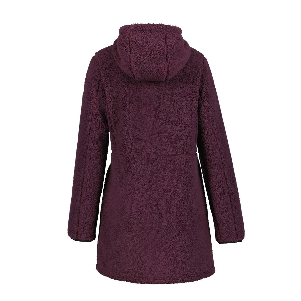 Icepeak Agra Fleecejacke für Damen mit verschließbaren Taschen und einer Kapuze