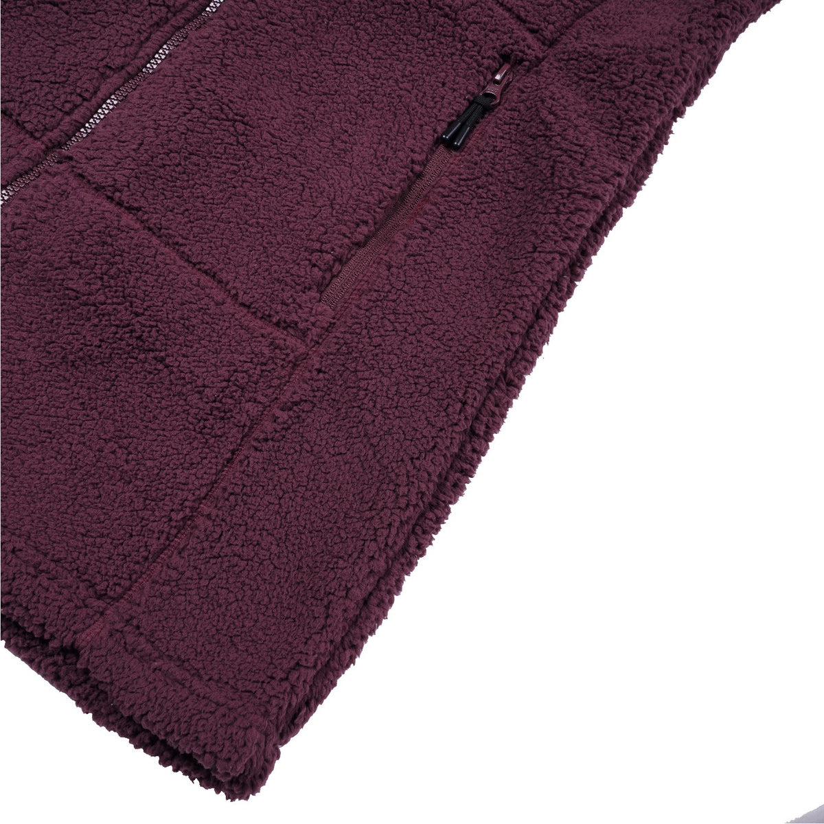 Icepeak Agra Fleecejacke für Damen mit verschließbaren Taschen und einer Kapuze