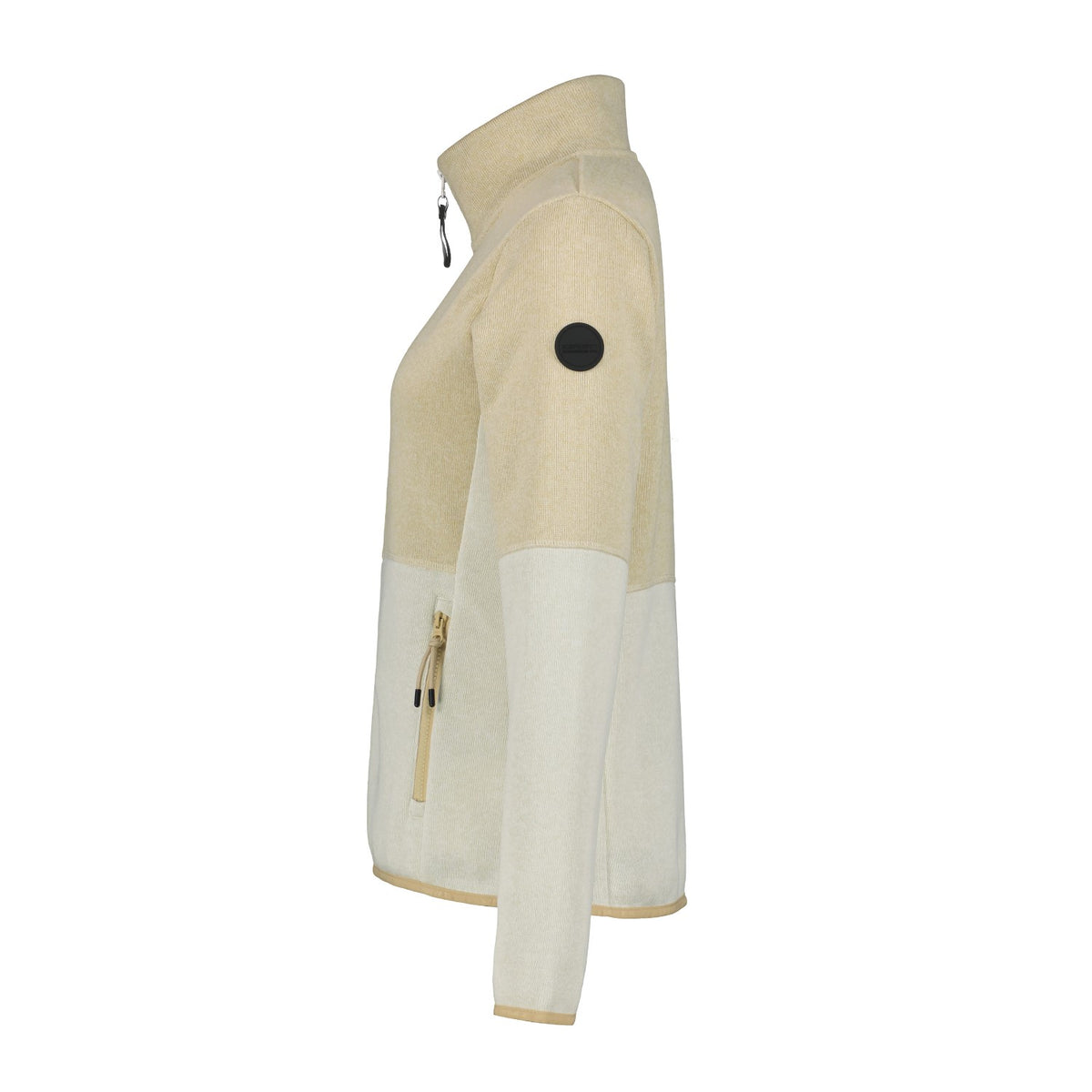 Icepeak Anahola Strickfleecejacke für Damen ohne Kapuze