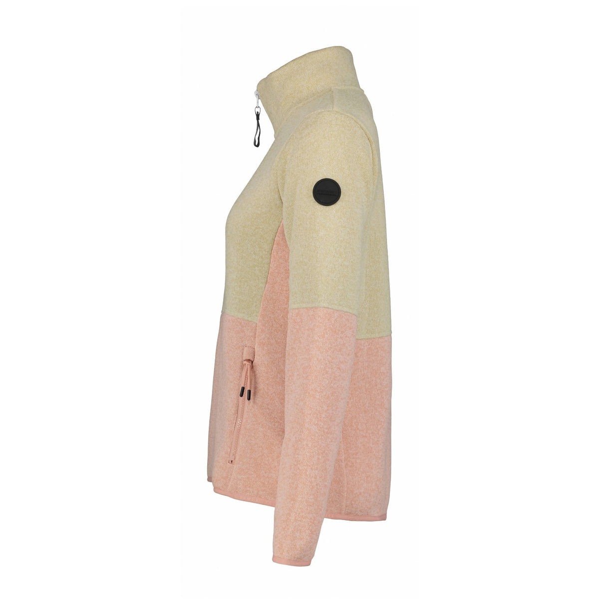 Icepeak Anahola Strickfleecejacke für Damen ohne Kapuze