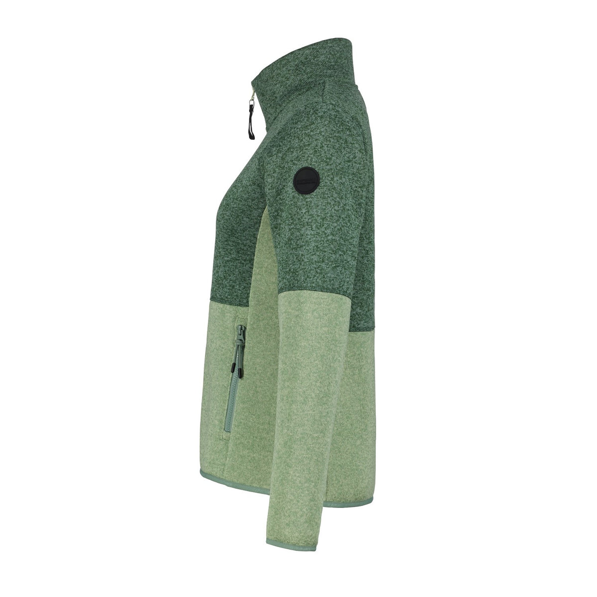 Icepeak Anahola Strickfleecejacke für Damen ohne Kapuze