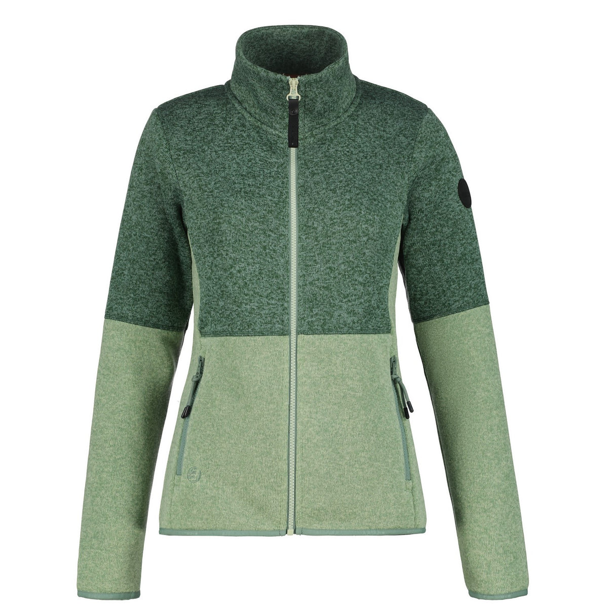 Icepeak Anahola Strickfleecejacke für Damen ohne Kapuze