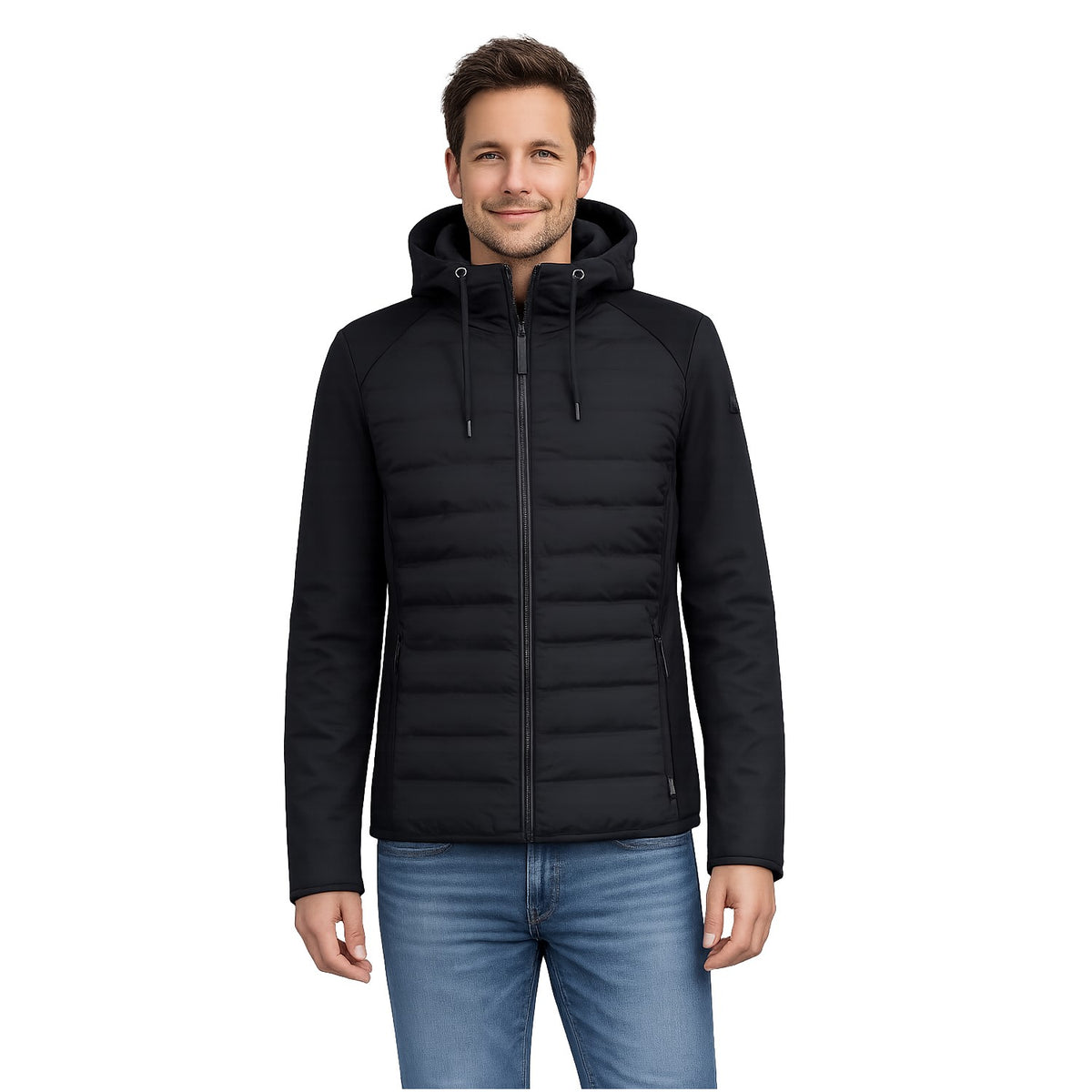 Icepeak Arzberg Steppjacke für Herren mit Kapuze