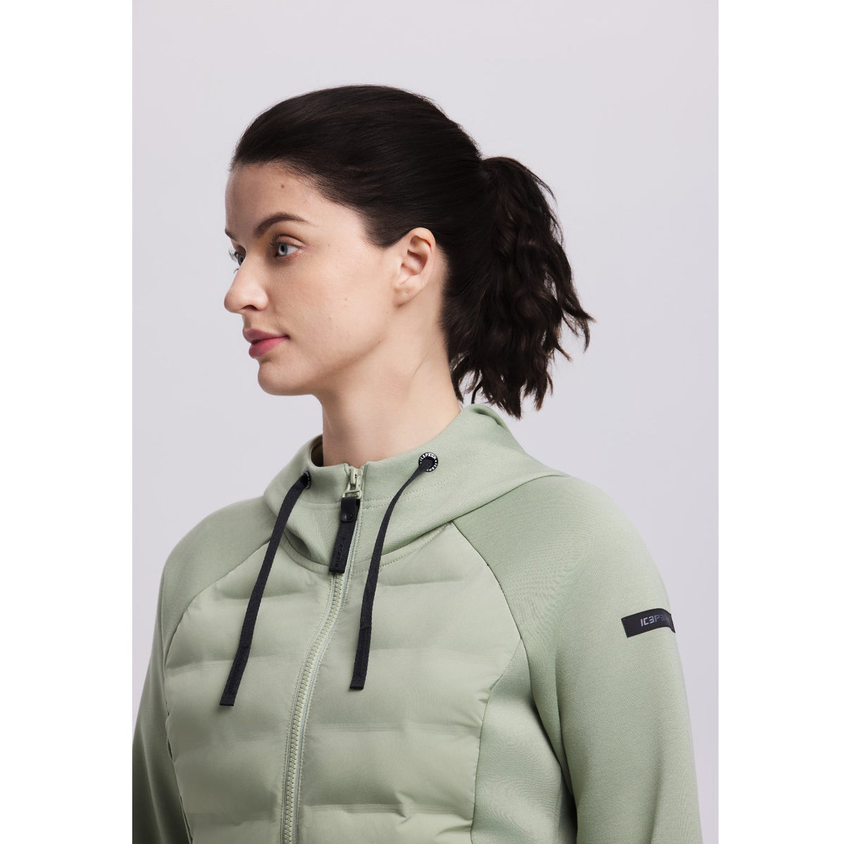 Icepeak Ashburn Midlayer Jacke für Damen mit Kapuze