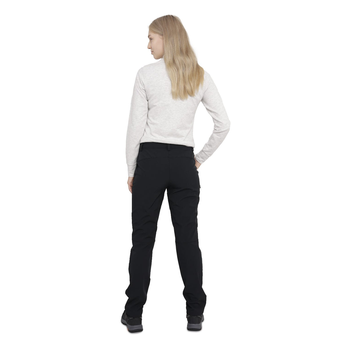 Icepeak Athens Softshellhose Damen in Kurzgröße 10.000mm Wassersäule