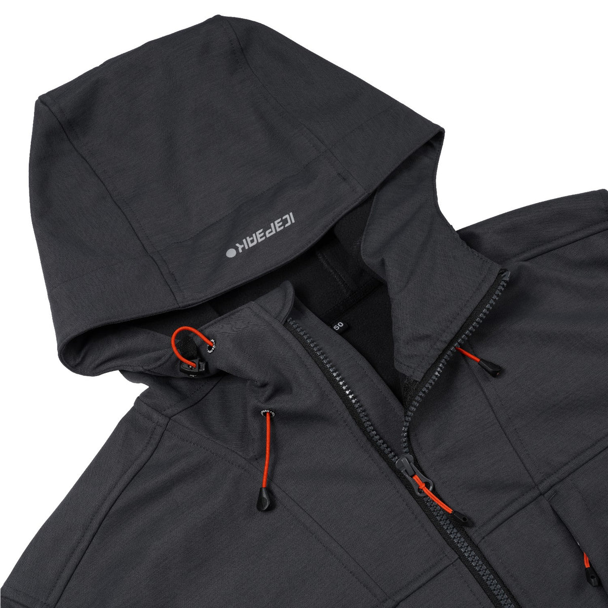Icepeak Bazine Softshelljacke für Herren mit Kapuze und 5.000mm Wassersäule