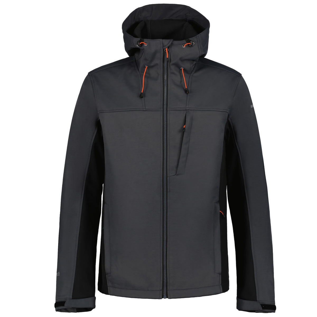 Icepeak Bazine Softshelljacke für Herren mit Kapuze und 5.000mm Wassersäule