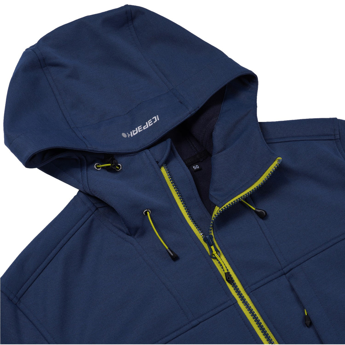 Icepeak Bazine Softshelljacke für Herren mit Kapuze und 5.000mm Wassersäule