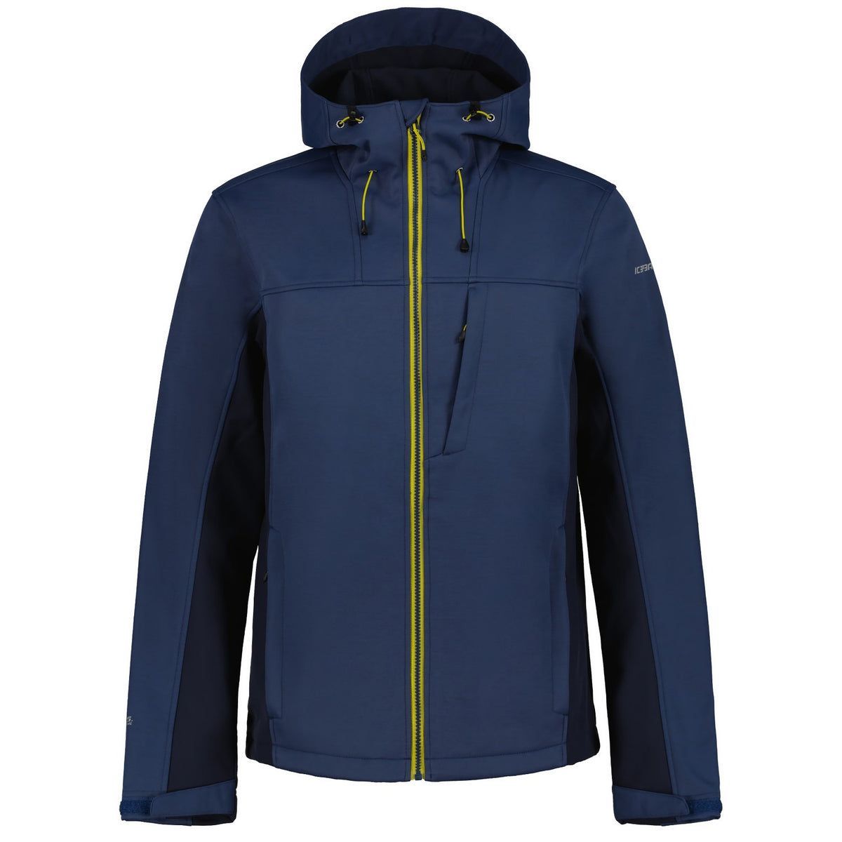 Icepeak Bazine Softshelljacke für Herren mit Kapuze und 5.000mm Wassersäule