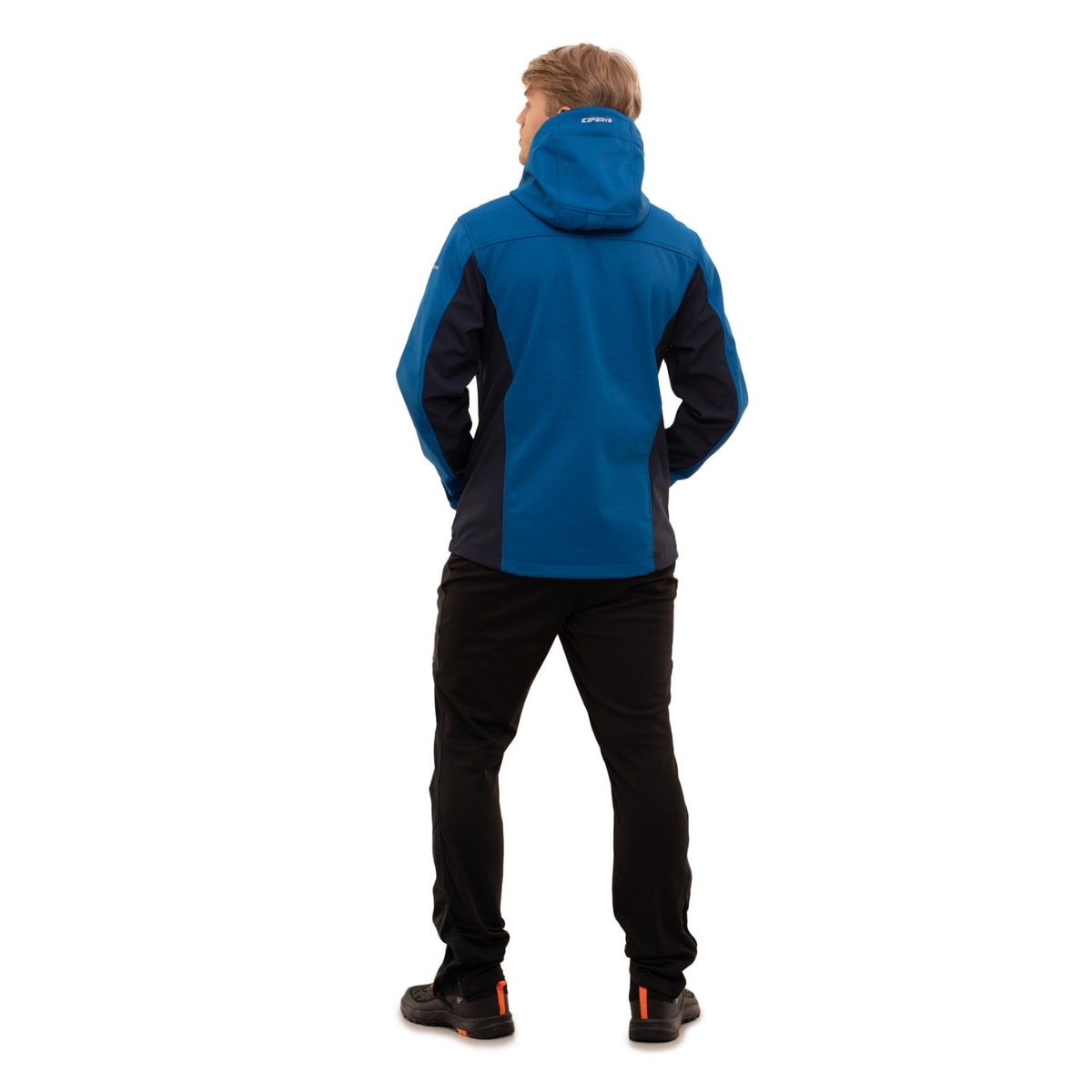 Icepeak Bazine Softshelljacke für Herren mit Kapuze und 5.000mm Wassersäule