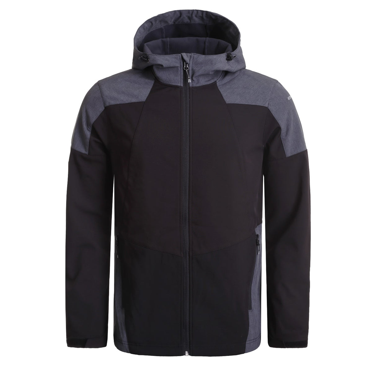 Icepeak Softshelljacke Bendon Herren mit Kapuze, Wasserabweisend und Winddicht