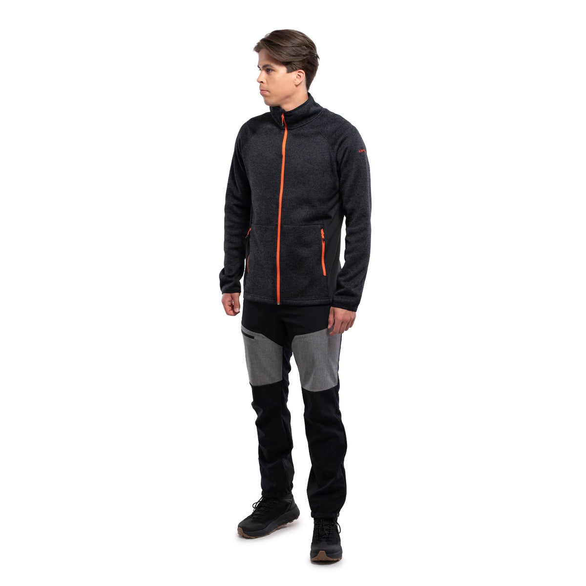 Icepeak Bode Strickfleecejacke Herren ohne Kapuze