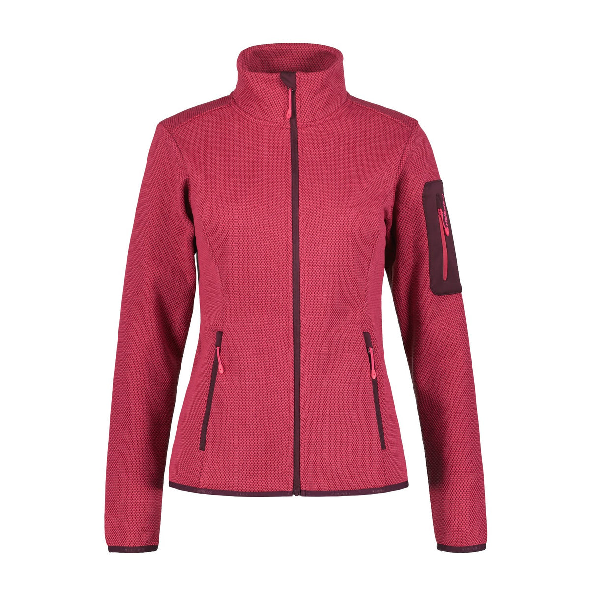Icepeak Bowersville Strickfleecejacke für Damen ohne Kapuze