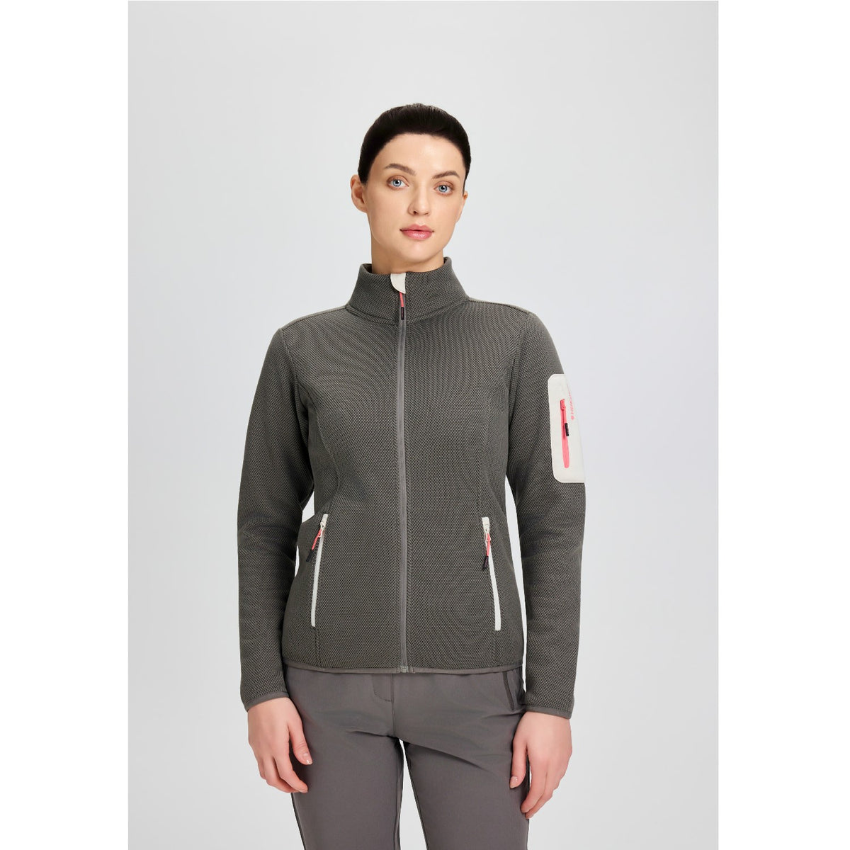 Icepeak Bowersville Strickfleecejacke für Damen ohne Kapuze