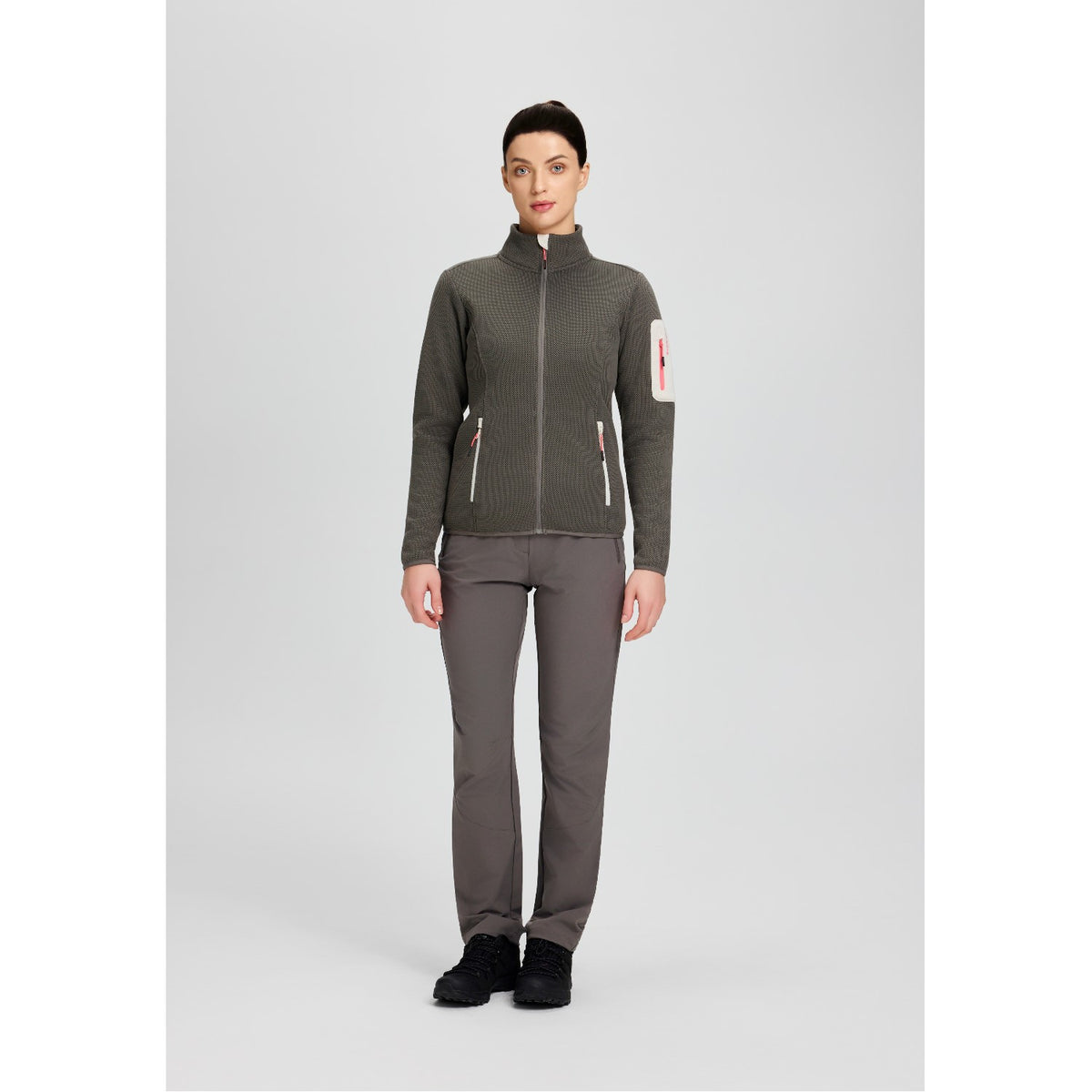 Icepeak Bowersville Strickfleecejacke für Damen ohne Kapuze