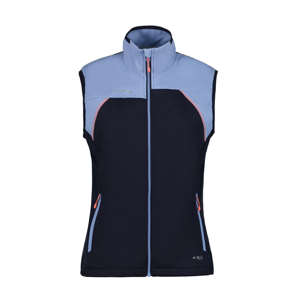 Icepeak Branson Softshell Weste für Damen mit verschließbaren Taschen