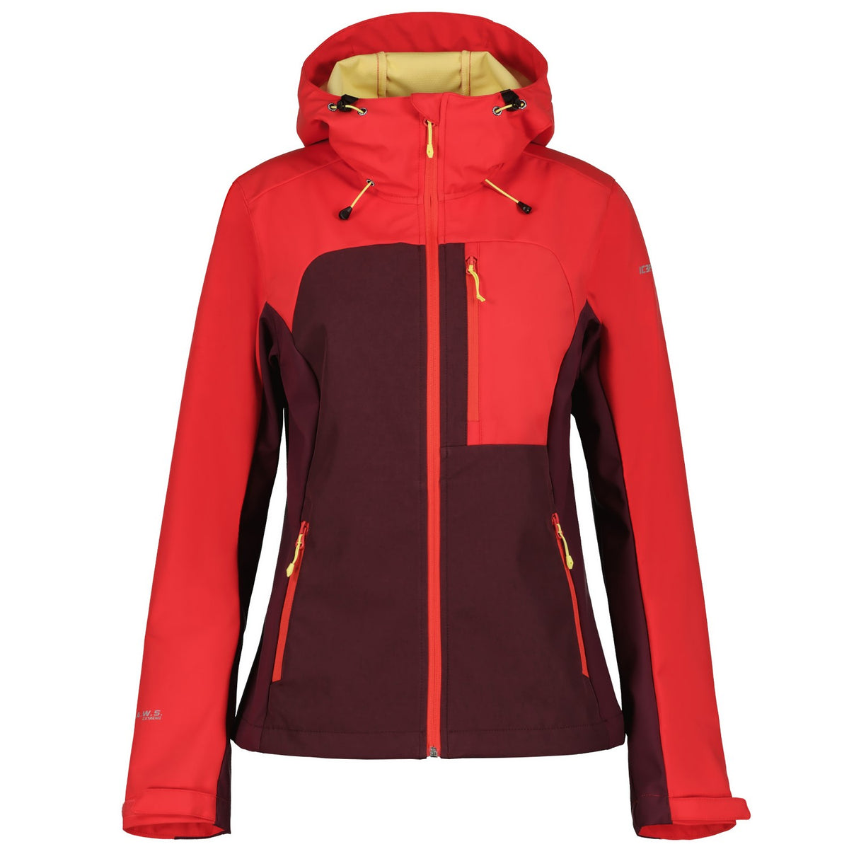 Icepeak Broadus Softshelljacke für Damen leicht und Wasserabweisend