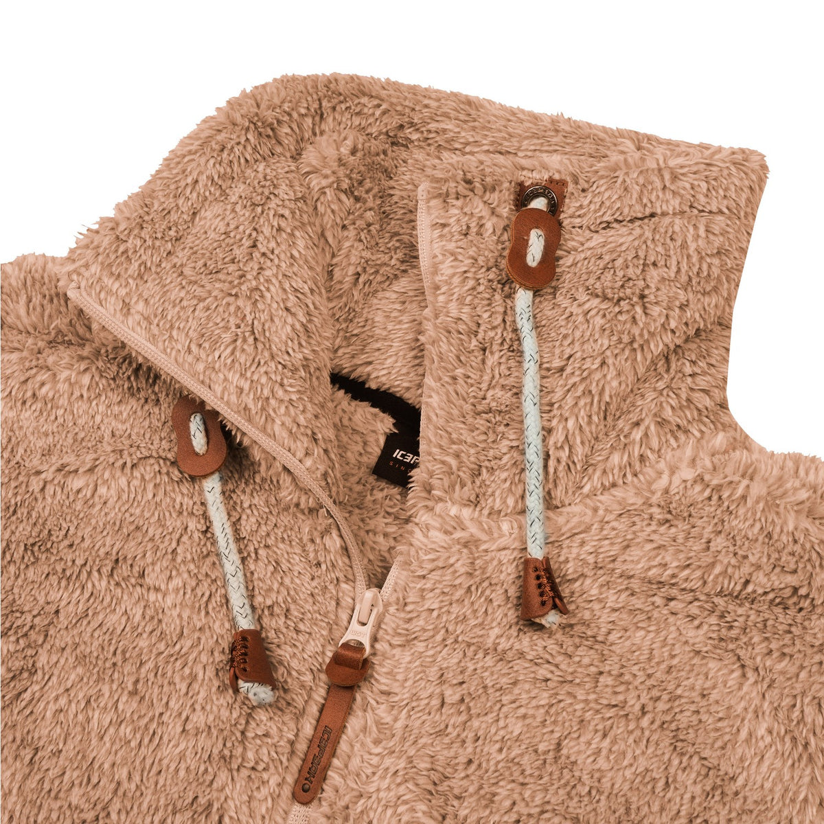 Icepeak Colony Teddy Fleecejacke Damen Langhaarfleecejacke