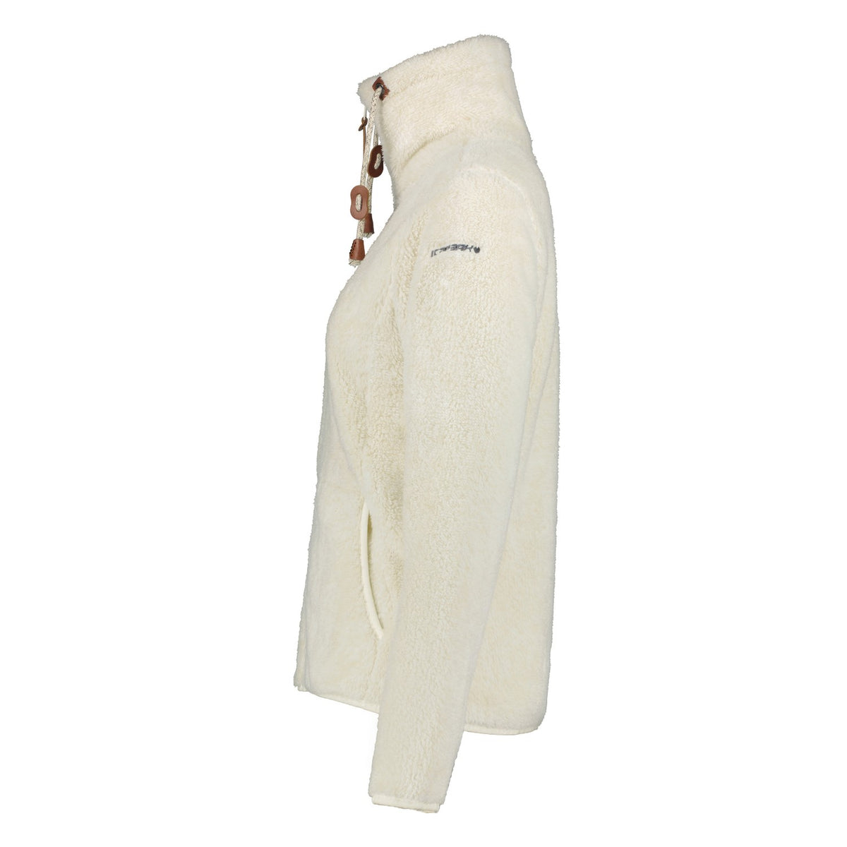 Icepeak Colony Fleecejacke Damen Langhaar Jacke Fleece
